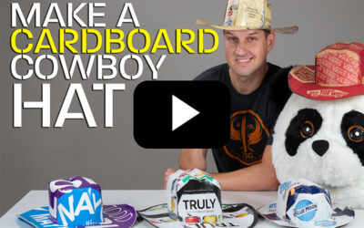 Make a Beer Box Cowboy Hat - DIWHY.LIFE