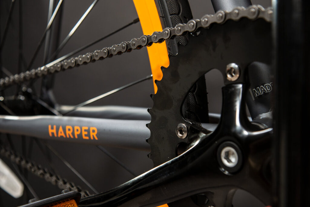 harper chain ring and crank