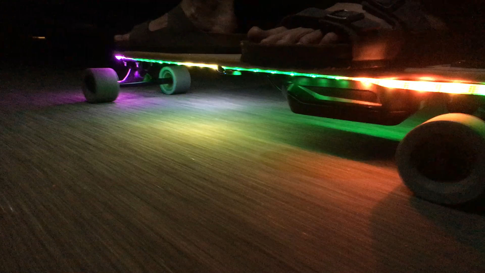 Night Rider Style Led Light Night Rider E-Skate LED Strip Lights - DIWHY.LIFE